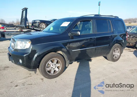 2009 Honda Pilot Touring из США, поврежденный, VIN 5FNYF48949B035165
